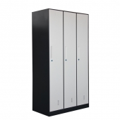 窄边三门更衣柜