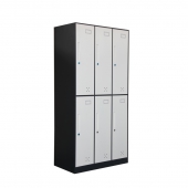 窄边六门更衣柜