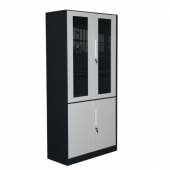 窄边对开文件柜